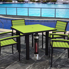 EnerG+ 1500-Watt Infrared Portable Electric Outdoor Heater-Provides the maximum 1000 Watts of instantaneous radiant heat. Heating area: 4-6 feet.
