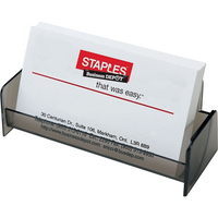 Staples - Porte cartes d'affaires, fumé-Affichez vos cartes de visite bien en vue