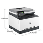HP - Color LaserJet Pro MFP 3301fdw Imprimante couleur tout-en-un sans fil, scanner, copieur, impression recto verso, fax-Impression Sans Fil: Restez connecté grâce au Wi-Fi bibande avec réinitialisation automatique, qui détecte et résout automatiquement les problèmes de connexion