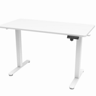 Uplite Electric Sit Stand Desk Frame - White-Frame Foot Length: 23"
