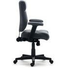 Staples Tillcott Luxura Task Chair - Grey-Overall Dimensions: 34.5" - 41.3" H x 27.1"  W x 26.1" D