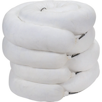 Zenith Safety - Barrages Absorbants - Huile Seulement, Huile Seulement, 10' Lo X 8po La, Absorption 70 Gal., 4 /Pqt, paquet de 4-Absorption/pqt 70 gal.