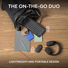 Logitech Pebble 2 Combo, Wireless Keyboard and Mouse, Quiet and Portable, Customizable, Logi Bolt, Bluetooth - Graphite-9