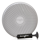 Bouncyband Coussin sensoriel Little Wiggle Seat, Argent-Conçu pour les jeunes enfants contrairement aux coussins plus grands et disques d’équilibre