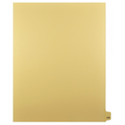 Mark Maker Legal Tabs - Letter Size - Buff - 1/25th cut - 25 tabs per package - 5 packages Pack - Number 175-Buff Single Tabs