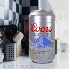 Coors Light - Mini réfrigérateur portatif de 8 canettes-Peut contenir 8 canettes de taille standard