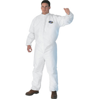 Kleenguard SAQ387 A30 Coveralls, Large, 10 Pack-Qty/Case - 10