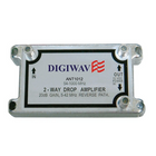 Digiwave – Amplificateur de TVHD, 7,1 x 3,9 x 2 (po), argenté-Idéal pour les câbles longs ou les téléviseurs à plusieurs abonnés