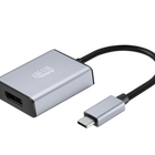 Adesso - AUH-5030 Adaptateur USB-C vers DisplayPort - Convertisseur Vidéo 4K UHD pour Moniteurs, Projecteurs et Plus-Prend en charge la résolution Ultra HD 4K pour une sortie vidéo nette et détaillée
