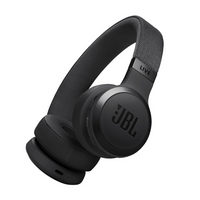 JBL Live 670NC On-Ear Headphones - Black-Along with powerful JBL Signature Sound, the 40mm drivers offer immersive JBL Spatial Sound that turns any stereo content from any device into virtual surround sound.