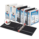 Cardinal XtraLife ClearVue Locking D-Ring Binder, White, 2”-White
