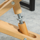 HOMCOM - Chaise ergonomique à posture agenouillée avec roues - gris foncé-Quatre roulettes (dont deux verrouillables) permettent de faire glisser et de verrouiller la chaise-réorganisation de l’espace de travail sans effort 