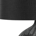 Monarch Specialties - Luminaire - 23 po H Lampe De Table - Céramique Noire - Abat-Jour Noir - Contemporain-Montage mineur est requis avec les instructions illustrées incluses. fabriqué avec des matériaux durables, cette lampe est couverte par une garantie limitée de 2 ans contre les défauts de fabrication pour un achat sans tracas