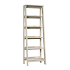 Sauder Trestle Bibliothèque avec 5 Tablettes - 71.14" H - Finition Chalked Chestnut (424122)-L'échelle - Finition Chalked Chestnut - Bois D'ingénierie