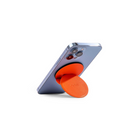 MOFT Snap O Magnetic MagSafe Compatible Phone Grip & Stand for iPhone - Orange-Supports Portrait and Landscape modes