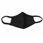 Masque facial réutilisable en tissu à double couche de Reference Labs, grand, noir, paquet de 10-Couleur noire, lavable et réutilisable jusqu'à 30 fois
