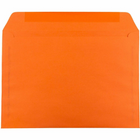JAM Paper - Enveloppes Colourées pour catalogue de livrets 9 x 12 - Orange recyclé - paquet de 50-Taille: 9 x 12 pouces
