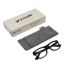 Gry Mattr - Lunettes anti-lumière bleue BL Éco Sociables - + 1.25-Protection contre la lumière bleue des écrans numériques. Réduit la fatigue oculaire