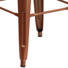 Flash Furniture 30" High Backless Copper Indoor-Outdoor Barstool-500 lb. Weight Capacity