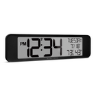Marathon Watch - Horloge ultra-large avec précision atomique - Noir-Taille: 3,5 pouces d'affichage des chiffres de l'heure, ce qui facilite la lecture