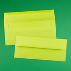 JAM Paper Enveloppe nº 10 (4,13 po x 9,5 po) nuances vives en papier recyclé, limette, 500/bte-4