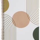 Staples Ruled Coil Notebook - 8"W x 10"L - Tri Colour Arches - 80 Sheets-Ruled Sitation Test 2