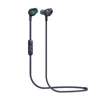 Fitbit Flyer In-Ear Bluetooth Heaphones - Nightfall Blue-Built For Fitness - Tackle even the toughest workouts with a design that’s durable and sweatproof.