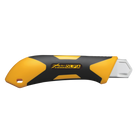 OLFA XH-1 25mm Fiberglass-Reinforced Ratchet-Lock Utility Knife - 2 Pack-Stainless-steel support channel