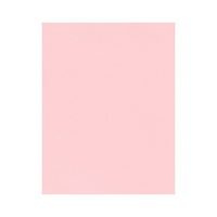 LUX - Papier cartonné, 8 1/2 x 11 po, rose bonbon, 50/boîte (81211-C-23-50)-Offert en rose bonbon, qui est une teinte de rose claire et douce avec un fini lisse