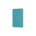 Moleskine – Carnet Classic, ligné, couverture souple avec poche, bleu récif, 3,5 po x 5,5 po-Papier sans acide
