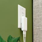 LOGiiX - Power Plus 45W Slim Duo Chargeur mural (2023) - Blanc-Comprend 2 ports USB Type-C à chargement rapide avec USB Power Delivery