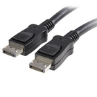 StarTech  Câble long DisplayPort 1.2 avec loquets M/M; DisplayPort 4k, 15 pi-Préserve la clarté des signaux audio et vidéo entre les appareils DisplayPort, même sur une distance de connexion de 15 pi