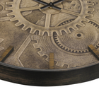 Monarch Specialties Clocks 20" Round Clock - Brown -For indoor use only, this non-ticking clock is ideal for a noise-free environment and backed by a 2 year limited warranty against any defects for your satisfaction