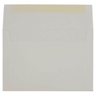 JAM Paper Enveloppes Strathmore A8, vélin blanc brillant, 250/paquet-Intérieur vierge où écrire un mot personnalisé