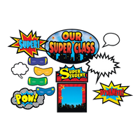 Ensemble de tableau d'affichage de super-héros créé par l'enseignant, 52/ensemble-1