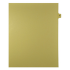 Mark Maker Legal Exhibit Index Tab Buff Single Tabs, 1/15th Cut, Letter Size, No Holes, Number 78, 25 Pack-Buff Single Tabs, 1/15th Cut