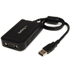 StarTech  Adaptateur multiécran de carte vidéo externe USB vers VGA, 1920 x 1200-L’adaptateur compact alimenté par USB offre la façon la plus simple d’ajouter un affichage haute résolution secondaire ou supplémentaire à votre PC
