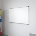 Flash Furniture - Tableau à marqueurs 60 lar. x 36 haut., blanc (YU90X150WHITE)-Écrire des messages ou joindre des notes avec des aimants
