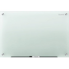 Quartet® - Tableau à effacement à sec en verre non magnétique Infinity™, 72 po x 48 po, givré (20111)-Le tableau à marqueur à effacement sec en verre trempé est résistant aux taches, aux égratignures, aux bosses et aux traces