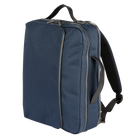 Gry Mattr Convertible Briefcase - Blue-Product Dimension: 17.5" L x 12" H x 5.5" W