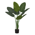 Monarch Specialties - Plante Artificielle - 44 po H - L'Arbre De L'Oiseau De Paradis - Mis En Pot - Feuilles Vertes - Pot Noir-Ajoutez de la verdure à votre espace avec cet arbre oiseau du paradis artificiel qui mesure 44 po de haut, solidement planté dans un pot noir de 5 po