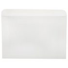 JAM Paper - Enveloppes commerciales à fenêtre en forme de livret 6 x 9 - Blanc - paquet de 25-Taille: 6 x 9 pouces