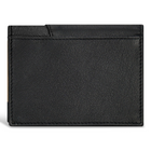 Champs Iconic Leather Cardholder - Black/Black-Holds multiple cards