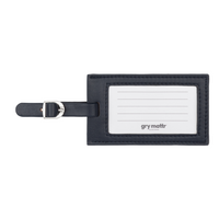 Gry Mattr Luggage Tag - Navy-Luggage Tag