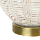 Monarch Specialties 21" H Transitional Table Lamp - Ivory / Cream Shade / Cream Resin-Assembled dimensions: 13 in. L x 13 in. W x 20.75 in. H. base: 10.25 in. L x 10.25 in. W x 10 in. H. shade: 13 in. L x 13 in. W x 9 in. H