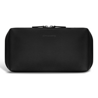 Champs - Trousse de toilette Onyx - Noir-Matière PU résistante à l'eau