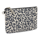The Rolling Stones Cult Collection Tote Bag - Animal Print-Detachable matching pouch to carry your makeup or phone charger (20 cm x 12 cm) with a gold tone The Rolling Stones zipper puller