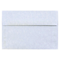 JAM Paper Enveloppe A8 en papier recyclé, parchemin bleu, 250/paquet-Enveloppe en papier recyclé parchemin bleu