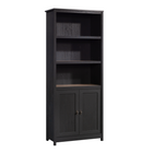 Sauder Cottage Road Bibliothèque avec 3 Tablettes - 71.5" H - Finition Raven Oak (431262)-Le Standard - Finition Raven Oak - Bois D'ingénierie