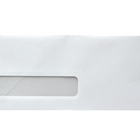 SupremeX - Enveloppe régulière avec rabat en V - No. 10 avec fenêtre - 4-1/8" x 9-1/2" - Vélin blanc 24 lb - Paquet de 500-Parfait pour l'envoi